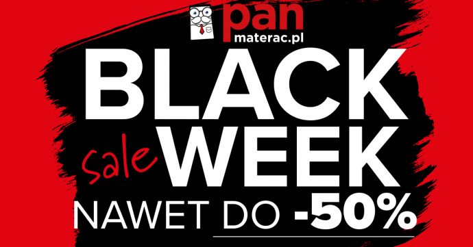 Black Weekend w salonie Pan Materac w Warszawie!